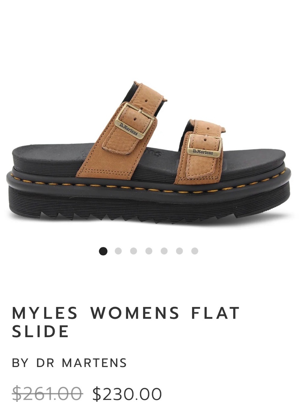 DR. MARTENS Myles Sandals - Picture 2 of 6